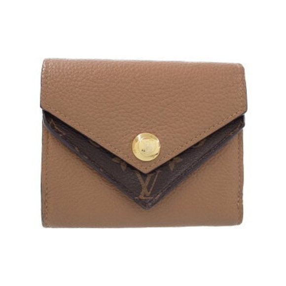 Louis Vuitton Monogram Portefeuille Double V Tri Wallet - Picture 1 of 8